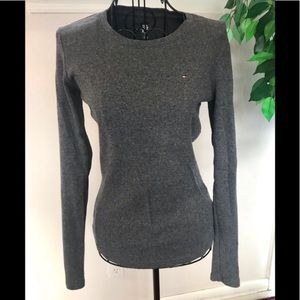 Tommy Hilfiger Long Sleeve Crew Neck Pullover Top